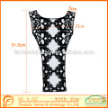 new fashion polyester collar trim for clothes decoration in black color